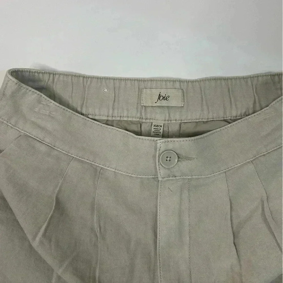 Joie Women Cream and Tan Short Size XS - Picture 6 of 7